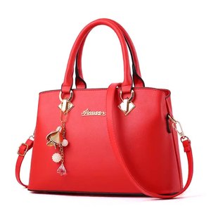 Bolsos de Mano y Carteras de Cuero PU para Mujer de Gran Capacidad y Alta Calidad, Bolso de Mano con Correa Larga y Borla - Product Image 2
