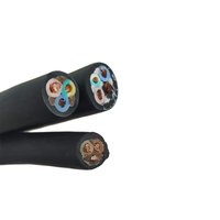 Câble Ke Fei Te YC robuste, flexible, en cuivre, gainé de caoutchouc, 450V, résistant aux intempéries, pour connexion d'alimentation mobile extérieure, ascenseur