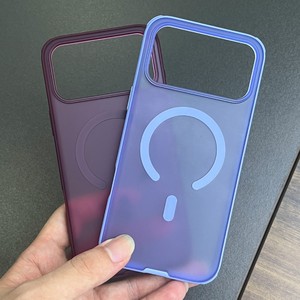 เคสโทรศัพท์มือถือกันกระแทกแบบหรูหรา ผลิตจากวัสดุ PC+TPU ผิวด้าน รองรับการชาร์จไร้สายแบบแม่เหล็ก สำหรับรุ่น 18 Pro 17 16 - Product Image 6