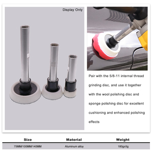Venta al por mayor: Varilla de extensión para amoladora angular de 3 tamaños, eje adaptador 5/8-11T para herramientas abrasivas y pulidoras - Product Image 6