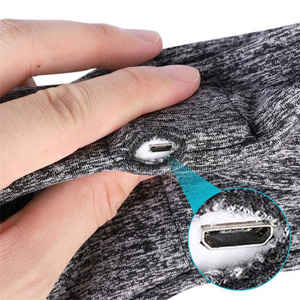 Bandeau de sport sans fil unisexe avec LED, batterie, haut-parleur fin, musique, bandeau de sommeil pour le sommeil, l'entraînement, casque, bandeau - Product Image 5