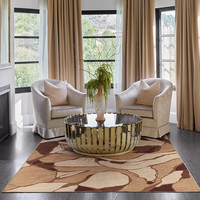 Tapis de chambre à coucher noir et blanc à carreaux, imitation cachemire, tapis de salon, tapis d'intérieur lavable, tapis moderne neutre pour la maison