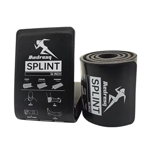 Attelle <span class=keywords><strong>de</strong></span> <span class=keywords><strong>fracture</strong></span> <span class=keywords><strong>de</strong></span> coude en polymère flexible, premiers secours, attelle rembourrée en aluminium pour main, <span class=keywords><strong>pied</strong></span>, cheville, poignet et <span class=keywords><strong>doigt</strong></span>, chauffante, orange et bleue, pour jambe - Product Image 3