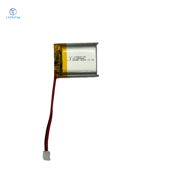 Customized High Rate 5C Lipo Battery 3.7V 102530 Fast Charging Lithium Ion Battery 650mAh Li Polymer Cell