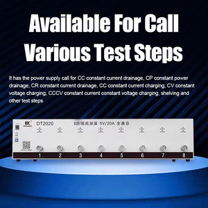 DK DT2020 8 canaux 5V 20A charge et décharge <span class=keywords><strong>batterie</strong></span> au Lithium testeur d'équilibrage de capacité intégré avec <span class=keywords><strong>logiciel</strong></span> informatique - Product Image 4