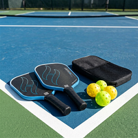 Raquette de pickleball T700 sans cadre, 16 mm, haute qualité, portable, avec noyau en nid d'abeille PP, pour le divertissement, l'entraînement et l'utilisation par les enfants