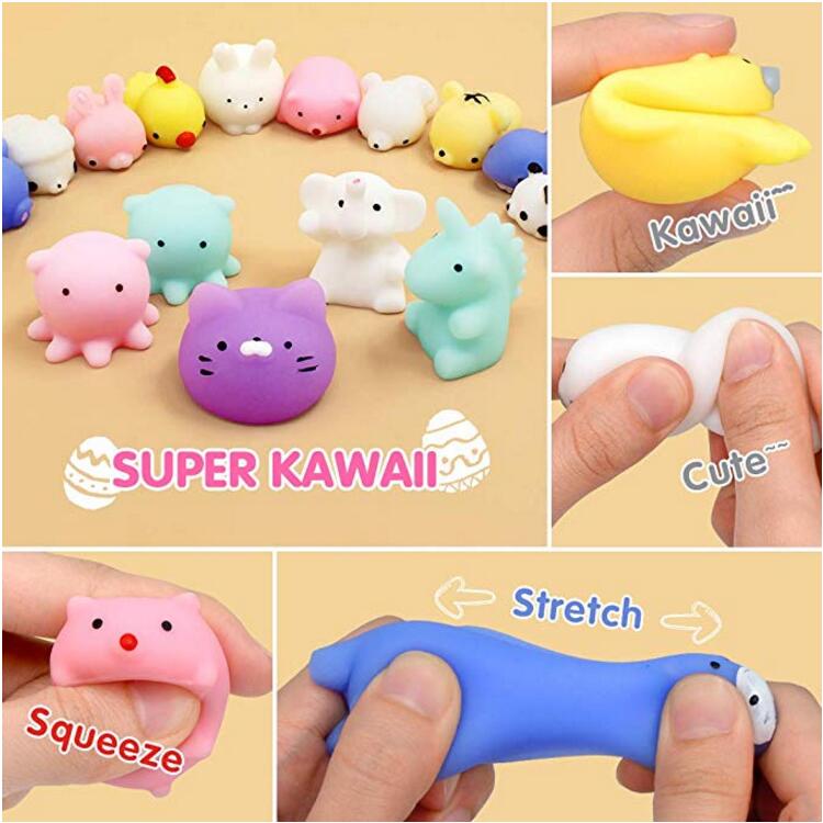 Kids mini squishy kawaii animal squishies squishy squeeze stress relief toys