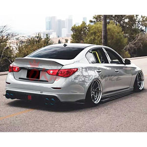 <span class=keywords><strong>Blitz</strong></span> Phong Cách Cơ Thể <span class=keywords><strong>Kit</strong></span> Đối Với Infiniti Q50 2013-2024 Phía Trước Bumper Side Váy Phía Sau Bumper - Product Image 4
