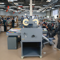 Machine à plastifier semi-automatique A3 économique et robuste BFT-390B, laminage à froid et à chaud, largeur maximale 350 mm, épaisseur 7 mm, auto-adhésive, électrique