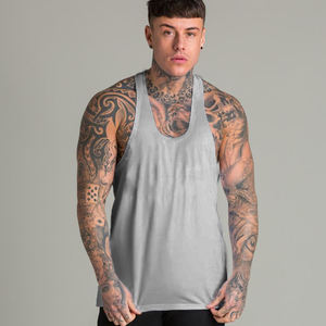 Nueva camiseta sin mangas de entrenamiento de secado rápido de algodón blanco para gimnasio, camiseta muscular para Fitness, culturismo, camiseta sin mangas, ropa atlética - Product Image 4