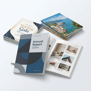 Brochures personnalisées, manuels d'instructions - Reliure parfaite, pelliculage, impression offset couleur, carton, tailles personnalisées - Product Image 2