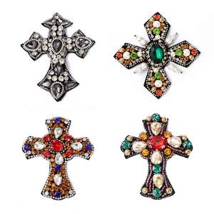 Parches de lentejuelas de lujo, apliques de cuentas de estrellas de mar, cuentas de tela de costura, sombrero de mariposa con diamantes de imitación, aplicación; <span class=keywords><strong>Ique</strong></span> - Product Image 1