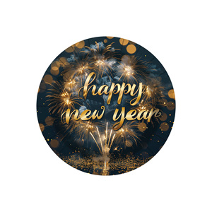 Set di Stoviglie per Festa di Compleanno a Tema Capodanno <span class=keywords><strong>2026</strong></span>, Bicchieri di Carta, Piatti, Tovaglioli e Decorazioni da Tavola per Felice Anno Nuovo - Product Image 2