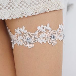 Anneau de jambe avec nœud <span class=keywords><strong>pour</strong></span> femme Lingerie sexy Porte-jarretelles en <span class=keywords><strong>dentelle</strong></span> Jarretières avec nœud papillon Anneau de <span class=keywords><strong>cuisse</strong></span> <span class=keywords><strong>pour</strong></span> mariée Anneau d'amincissement des jambes <span class=keywords><strong>pour</strong></span> mariage - Product Image 4