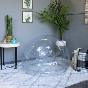 Hot Star Models <b>Inflatable</b> <b>Sofa</b> Portable <b>Inflatable</b> Recliner Can Be Folded Fixed Pattern and Color LOGO - Product Image 4