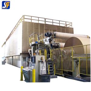 Testliner ve oluklu kağıt üretim makinesi kağıt geri dönüşüm Kraft kağıt yapımı üretim makineleri - Product Image 2