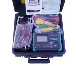 Medidor de Resistencia de Tierra Kyoritsu 4105DL-H de Japón, Digital 0-2000, 2 Cables, 3 Métodos, Alimentado por Batería - Product Image 4