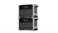 Station d'alimentation portable au lithium-ion 1200W, générateur solaire 1152Wh, 110V 220V AC pour le camping, les camping-cars, la maison et les situations d'urgence