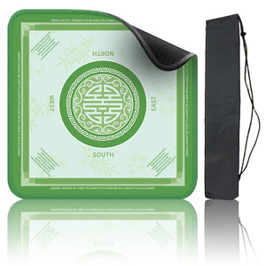 Tapis de Mahjong en Caoutchouc Naturel Personnalisable, Différentes Tailles et Motifs, Résistant à l'Usure, pour Jeux de Société en Famille, Housse de Table de <span class=keywords><strong>Poker</strong></span> - Product Image 6