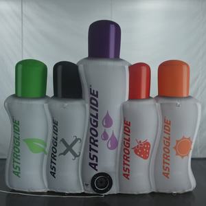 העתק בקבוק אסטרוגליד מתנפח ענק בהתאמה אישית - תצוגה מתנפחת ממותגת לקידום מכירות של מוצרי טיפוח אישי - Product Image 2