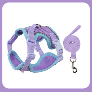 Setelan rompi kucing kecil, sedang Besar tahan keluar Mesh anjing <span class=keywords><strong>Harness</strong></span> Set Neoprene berjalan kucing <span class=keywords><strong>Harness</strong></span> dengan tali perlengkapan hewan peliharaan - Product Image 5