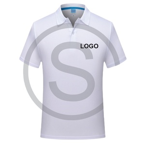 เสื้อยืดกอล์ฟแขนสั้นลายโลโก้แบบซับลิเมชั่น ดีไซน์ใหม่ปี 2026 แบรนด์ดัง ผ้าฝ้าย 100% เสื้อโปโลผู้ชายสั่งทำพิเศษ - Product Image 1