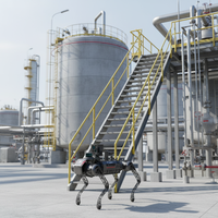 Sevnce Robotics Vierbeiniger Roboter für Notfallrettung und Inspektion mit SLAM-Navigationssystem