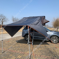 Tente de toit rigide portable pour voiture avec auvent, accessoires de camping en promotion
