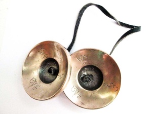 Cloches Tingsha artisanales en métal bronze artisanat - Product Image 4