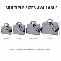 Sac pour ordinateur portable Oxford, sacoche, étui pour ordinateur, sac messager, sac à bandoulière avec sangle pour trolley, pour le bureau, les trajets domicile-travail et les voyages
