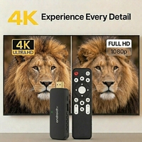 Sumavision 2026 Reproductor Multimedia de Streaming con Android 9 Personalizado, Quad Core, TV Stick 4K HDR/H265, 4G+32G, Control por Voz BT y WiFi