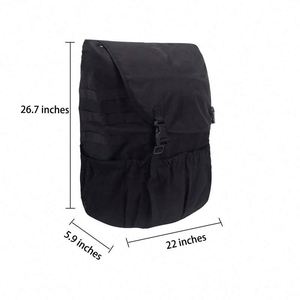 Free Sample Black Multi Function Oxford Fabric Spare <b>Wheel</b> Trash Garbage Cargo Storage Bag <b>Backpack</b> Kit For Jeep - Product Image 3