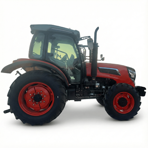 Tracteur 4x4 TT1904 avec chargeur frontal et pelle arrière, équipement agricole multifonctionnel 4 roues motrices - Product Image 5