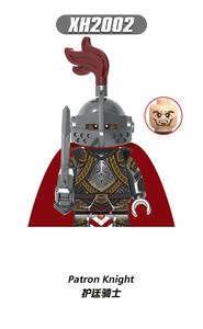 Serie de Caballeros Medievales: Bloques de Construcción de Figuras de Juguete de Caballero Teutónico del Hospital del Corazón de León, Pastor de Batalla - Product Image 6