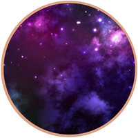 Moneda Conmemorativa de Cobre Puro 999 de 1oz con Patrón de Nebulosa Estrellada Púrpura Intenso Personalizada, Regalo para Entusiastas del Espacio