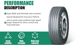 ยางลมคุณภาพสูง TBR HLS1 225/80R17.5 ยางแบบไม่มียางในสำหรับรถตักล้อยาง - Product Image 5