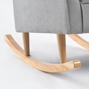 Modern Kids <b>Rocking</b> <b>Chair</b> with Eco-friendly Design Comfortable Armrest and Solid <b>Wood</b> Legs for Bathroom Use - Product Image 5