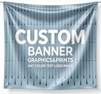 Bannière PVC portable, durable et imperméable de marque GLP, style suspendu, impression UV, qualité barricade, personnalisée pour extérieur et amphithéâtre, vente en gros