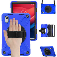 360 Rotation Armure Silicone Retour PC Housse pour Lenovo Tab M11 TB330FU TB331FC K11 Pad 11 2025 Support Support Heavy Duty Case