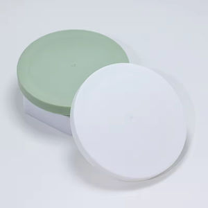 Tarros de Plástico Redondos Vacíos de 250g para Crema Exfoliante Corporal, Envases Cosméticos Personalizados con Tapas - Product Image 2