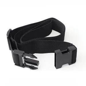 Durable POM Strong Black Plastic Side Quick Release Buckle Tactical Belt Buckle