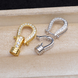 Accessoires de bijoux en perles DIY 5738 Boucle de connexion pour colliers, bracelets, chapeaux et plus - Apprêts de bijoux - Product Image 1