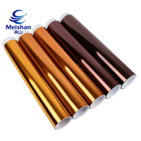Ruban adhésif en polyimide silicone sensible à la pression Meishan 0,05 mm, résistant aux hautes températures, adhésif simple face, usage industriel