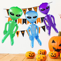 Jouets publicitaires personnalisés en gros OEM avec logo imprimé, poupées en PVC pour enfants, poupées de dessins animés extraterrestres, jouets gonflables pour fêtes