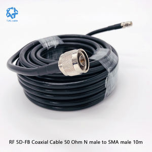 Haute Qualité À Faible Perte 5D-FB Coaxial Câble 50 Ohm <span class=keywords><strong>Antenne</strong></span> Extension Câble RF <span class=keywords><strong>Antenne</strong></span> Câble N <span class=keywords><strong>m</strong></span>âle à SMA <span class=keywords><strong>m</strong></span>âle 15 <span class=keywords><strong>M</strong></span> - Product Image 2