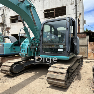 Excavator Kobelco SK125SR Used Hydraulic Crawler Earthmover Heavy Equipment Machine <b>Tracked</b> Digger Mini Engine & <b>Pump</b> - Product Image 3