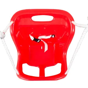 Set di altalena accessori con schienale alto per bambini Swing bambino all'aperto sedia a dondolo in plastica