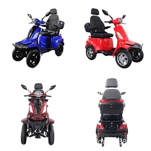 Scooter Eléctrico de Movilidad, 60V20Ah, Alcance de 50 km, Capacidad de Subida de 14 Grados, Peso de 110 kg, Colores Rojo, Azul y Negro - Product Image 1