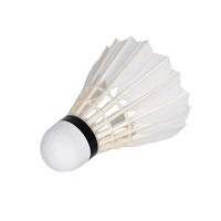 Volants de badminton professionnels n°1 en plumes d'oie de haute qualité, adaptés aux compétitions et à l'entraînement. Vente en gros d'usine. OEM