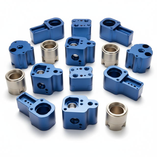 High Precision CNC Machining Aluminum Anodized Medical Device Housing Component for Diagnostic Equipment Enclosure